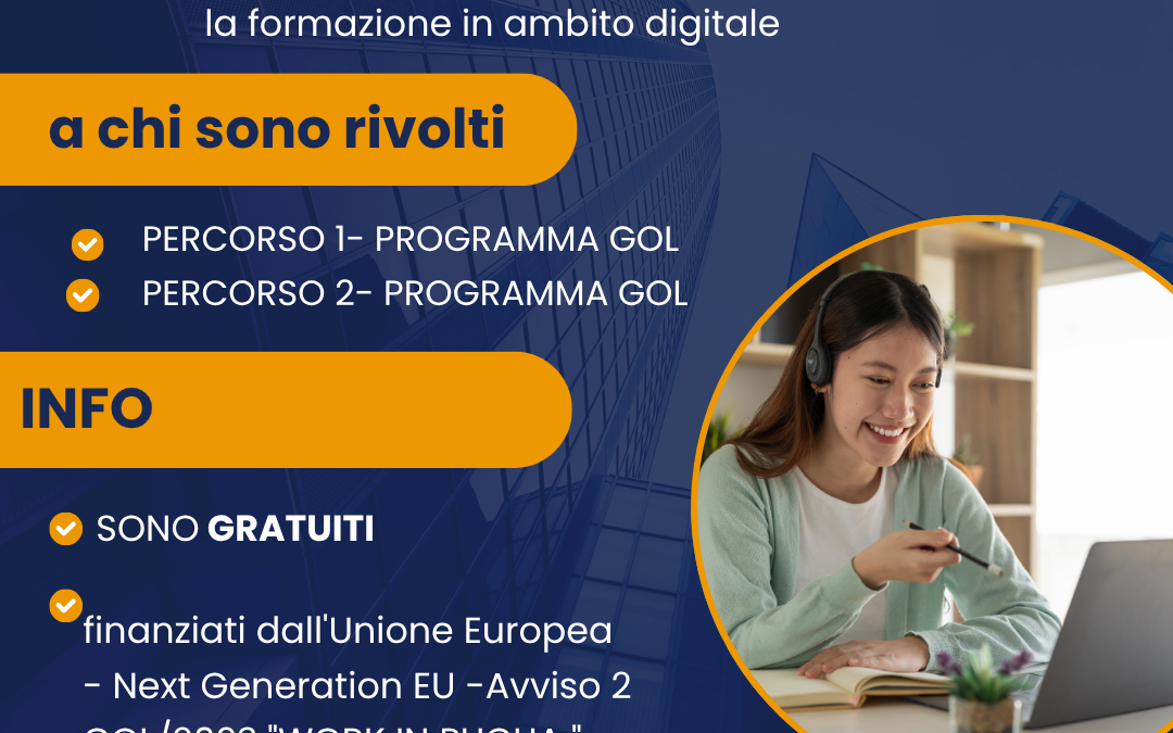 PROGRAMMA GOL- Riapertura termini – Avviso 2 GOL/2023 “WORK IN PUGLIA”